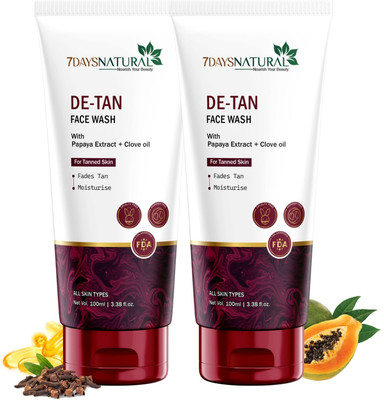 7 Days De-Tan  Face Wash(200 ml)