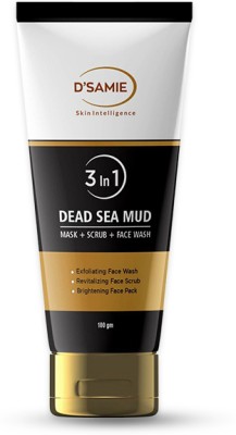 dsamie 3in1 dead sea mud facewash Face Wash(100 g)