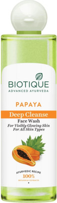 BIOTIQUE Papaya  200ml. Face Wash(200 ml)