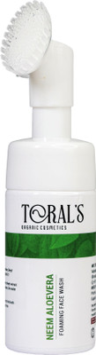 Toral's Organic Cosmetics Neem Aloe Vera Foaming  Face Wash(100 ml)