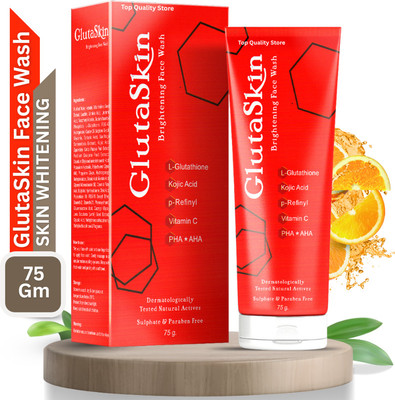 Top Quality Store Skin Brightening & Glowing GlutaSkin  Face Wash(75 g)
