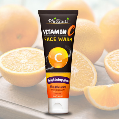 Phillauri Vitamin C  For Brighter Glow For All Skin Types Face Wash(60 ml)