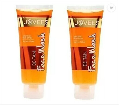 JOVEES De-Tan  120Ml (Pack of 2) Face Wash(120 ml)