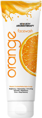 KEYA SETH AROMATHERAPY Orange Facewash SLS Free Mild Foaming Rejuvenating Refreshing Hydrating Face Wash(100 ml)
