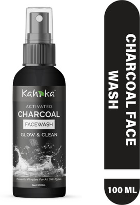 Kahika Charcoal with Ylang Ylang & Argan Essential Oils  Face Wash(100 ml)