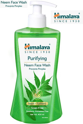HIMALAYA Since 1930 Purifying Neem  400ml Pack of 1 Face Wash(400 ml)