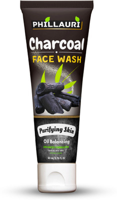 Phillauri Charcoal  For Removes Dirt & Impurities | Charcoal  |  Face Wash(60 ml)