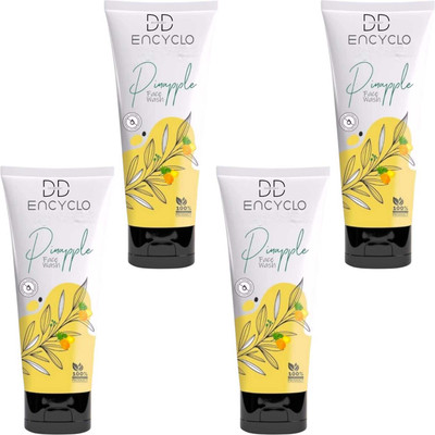 DOOMSDAY ENCYCLO PINAPPLE FACEWASH GIVE GLOWING REFERSHING HEALTHY SKIN PACK OF (100ml X 4) Face Wash(400 ml)
