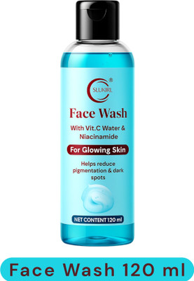 slukrl Skin Brightening & Tan Removal Anti-Acne  for Deep Clean & Glow Face Wash(120 ml)