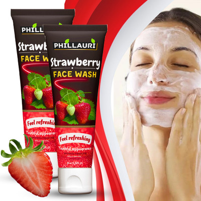 Phillauri  For Anti-acne  |  | Strawberry  | Face Wash(120 ml)