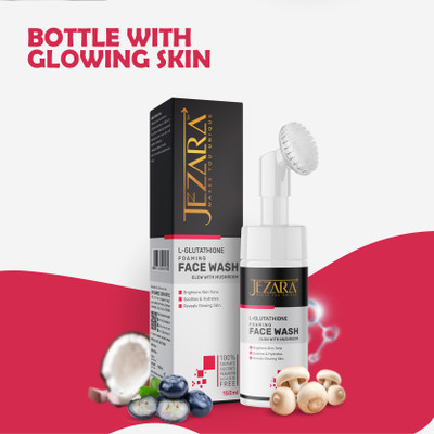 JEZARA L-Glutathione Foaming  Face Wash(150 ml)