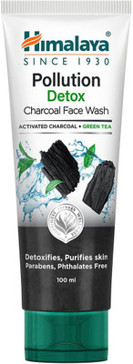 HIMALAYA Pollution Detox Charcoal Face Wash(100 ml)