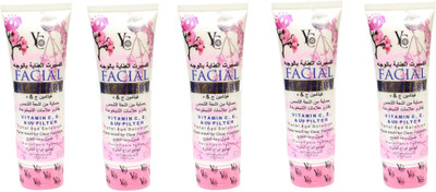 YC Facial Fit Expert for Total Age Solution  (Pack of 5) 100mlx5 Face Wash(500 ml)