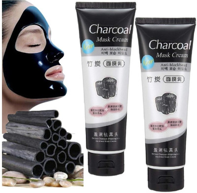 GFSU - GO FOR SOMETHING UNIQUE SKIN DETOXIFY ANTI ACTIVATED CHARCOAL BLACK HEAD REMOVER PEEL OFF MASK Face Wash(260 g)