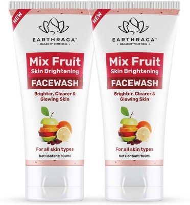 EARTHRAGA Mix Fruit Skin Brightening  | 200ml Face Wash(200 ml)