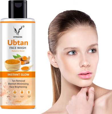 vitracos Ubtan For Oily Skin- Tan Removal and Skin Brightening Men & Women All Skin Types Face Wash(100 ml)