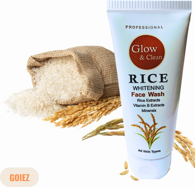 GOIEZ Rice  Advanced Brightening Cleanser For Radiant Skin Face Wash(100 ml)