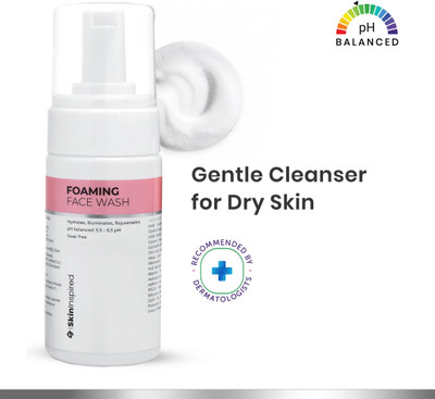 SkinInspired Facewash For Deep Cleansing/Natural Foaming Facewash/Daily-Use Face Cleanser/ Face Wash(100 g)