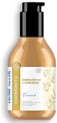 Careberry Golden Berry & Gold Dust ,For Bright & Lit Skin,Sulphate & Paraben free Face Wash(100 ml)