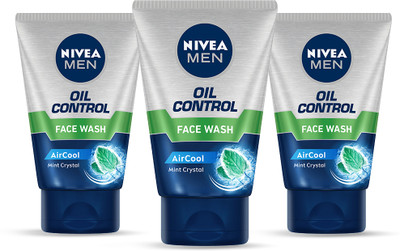 Nivea Men Oil Control with Mint Crystal removes Excess Oil, Tight Pores, For All Skin Type Face Wash(300 g)