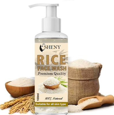 SHENY Pure Rice Moisturizing  for Soft, Smooth Skin 100ml. Face Wash(100 ml)