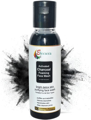 Elecsera Detox Foaming Facewash for Clear Glow, Gentle Exfoliation, Deep Clean, All Skin Types Face Wash(50 ml)