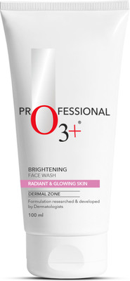 O3+ Brightening  with Cucumber & Aloe Vera Extract | All Skin Types Face Wash(100 g)