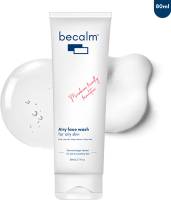 Becalm Airy face wash for oily skin Face Wash(80 ml)