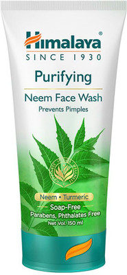 HIMALAYA NEEM | PREVENTS PIMPLE | TURMERIC | ANTI BACTERIAL Face Wash(150 ml)