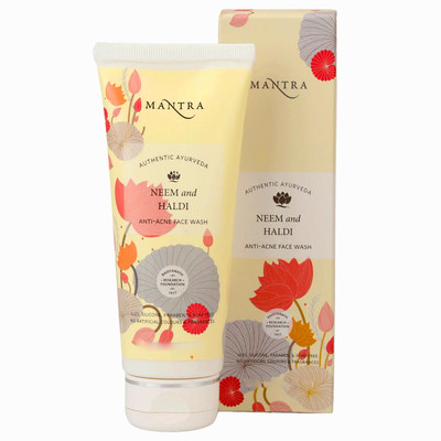 MANTRA Neem & Haldi Anti-Acne  | Regulate Excess Oil | Controls Acne & Pimples Face Wash(50 ml)