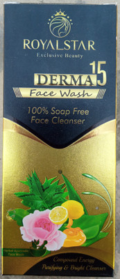 Royalstar Derma 15  & Face Cleanser with Purifying Face Wash(100 ml)