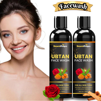 smartdrops  For antioxidant-rich||refreshes||(pack of 2) Face Wash(200 ml)