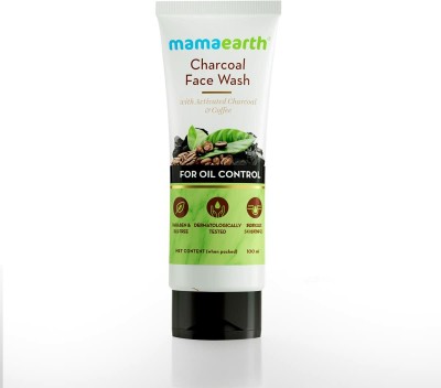 Mamaearth Charcoal  with Activated & Coffee for Oil Control Face Wash(100 ml)