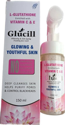 Will impex GLUCILL WHITENING & ANTI-AGEING FORMING FACE WASH (PACK OF 1) Face Wash(150 ml)