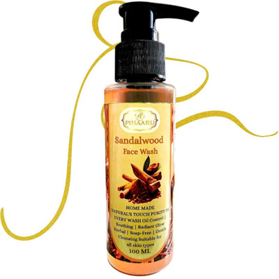 Pihaaru Herbal Sandalwood Radiance  – For Clear Skin – 100ml/ Face Wash(100 ml)