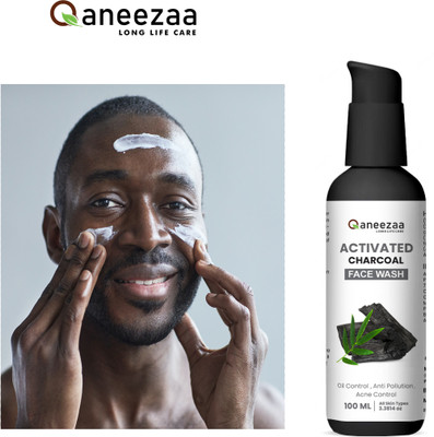 Qaneezaa Acne Control Activated Charcoal  For Men&Women Face Wash(100 ml)