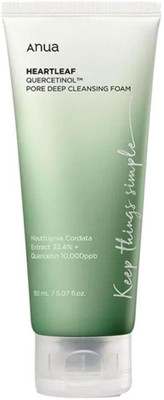 ANUA Heartleaf Quercetinol Pore Deep Cleansing foam 150mL Face Wash(150 ml)