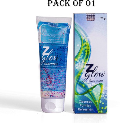 ZGLOW FACE WASH FOR LIGHNING & BRIGHT SKIN PACK OF 1 Face Wash(70 g)