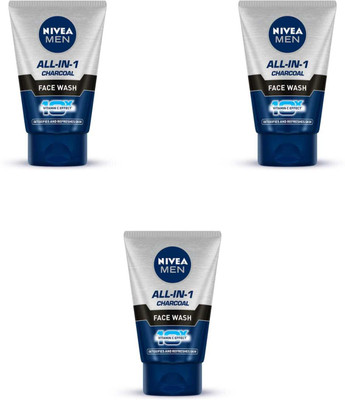NIVEA all in one 50gm FW 50ml 3pc Face Wash(300 g)