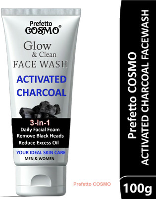 Prefetto COSMO Charcoal: Gentle Detox Power Face Wash(100 g)