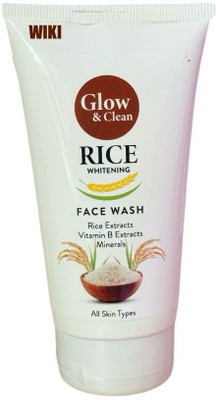 WIKI GLOW AND CLEAN RICE WHITENING FACEWASH VITAMIN B EXTRACT Face Wash(120 g)