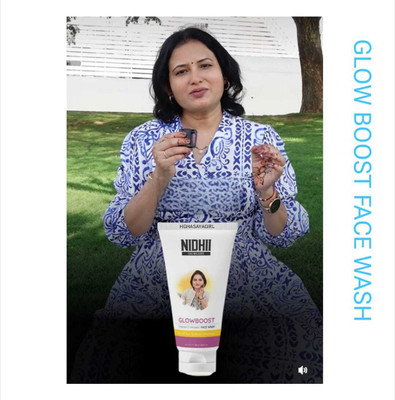 HGHASAYAGIRL NIDHI SKINCARE Glow Boost Vitamin C a8 Face Wash(100 g)