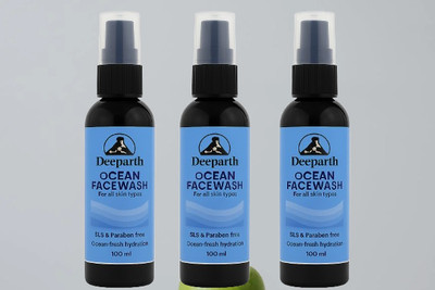 Deeparth Ocean Facewash Pack-3 Hydrating Oil Control 100ml Gentle  Face Wash(100 ml)