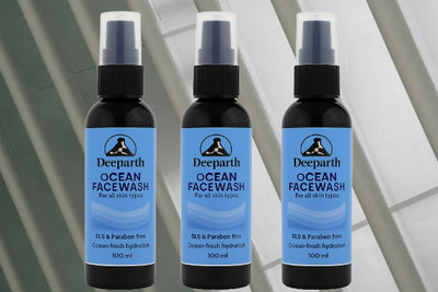 Deeparth Ocean Facewash Pack-3 100ml Oil Control Daily Use Gentle Cleanser Face Wash(100 ml)