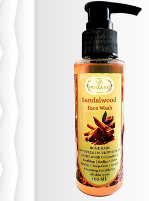 Pihaaru Sandal Touch  – Herbal Freshness – 100ml/ Face Wash(100 ml)