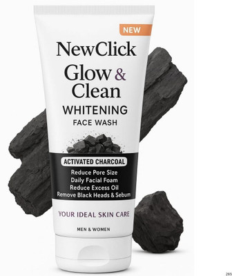 NewClick Glow & Clean Charcoal Facewash Dawn Dream Face Wash(100 g)
