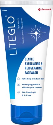 LITE GLO  for Combination Skin - Contains Vitamin C, Glycolic & Mandelic Acid Face Wash(100 ml)