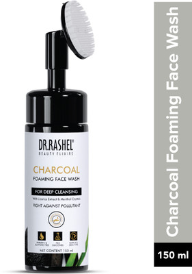 DR.RASHEL Charcoal Foaming For DeepCleaning With Licorice Fight Against Pollutant Face Wash(150 ml)