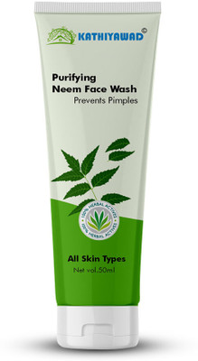 Kathiyawad Neem Facewash – 50ml for Clear & Fresh Skin Face Wash(50 ml)