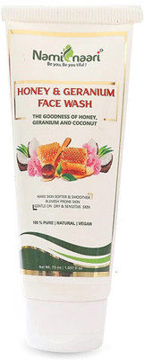 NAMINAARI Honey Gel Soothe-Nourish Foaming  Face Whitening Tan Removal Cleansing Face Wash(75 ml)